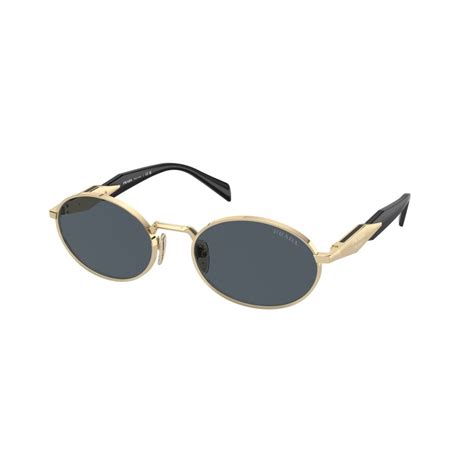 prada brille gold|Prada sonnenbrille MIT symbol.